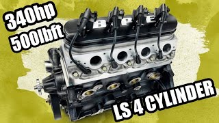 340 horsepower 36 LS 4 cylinder engine by Blue Print Engines [upl. by Yeslek]