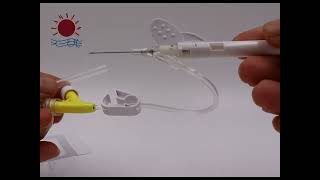 safety closed IV Catheter System [upl. by Ithaman855]