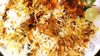 Hyderabadi Chicken dum biryani in pressure cooker very easy and delicious recipe [upl. by Waechter]