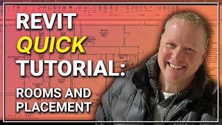 Revit QUICK Tutorial  Rooms and Placement Tips [upl. by Coney99]