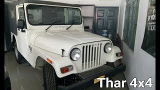 Mahindra Thar 4x4 detail review [upl. by Ebonee]