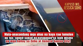 Malaanacondang mga ahas sunodsunod na natagpuan sa loob ng mga bahay  Kapuso Mo Jessica Soho [upl. by Trebma]