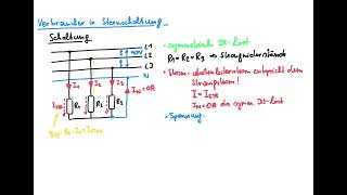 Verbraucher in Sternschaltung am Drehstromnetz [upl. by Snow]