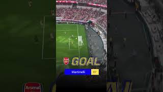 Goal Martinelli 81 min Arsenal vs Manchester United 21 Highlights PreSeason Friendly [upl. by Tati]