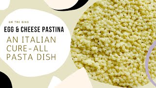 How to make Pastina with Egg Video Tutorial [upl. by Bracci]