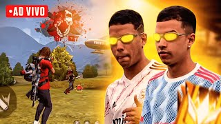 GÊMEOS FF AO VIVO 💛 DANDO 30 BOYAAH NA RANQUEADA 💛 FREE FIRE MOBILE 💛 [upl. by Oneg]