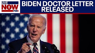 White House releases Biden doctor letter after Parkinsons report  LiveNOW from FOX [upl. by Buckley]