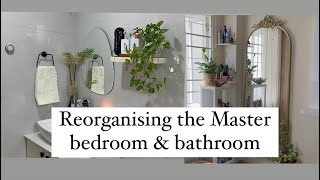 Bathroom ని కూడా organise చేస్తారా Master bedroom and bathroom reset podi idly for breakfastvlog [upl. by Milore439]