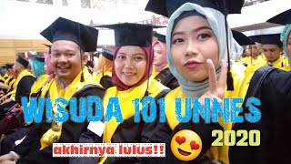 WISUDA 101 UNNES 2020  Universitas Negeri Semarang [upl. by Sweet]