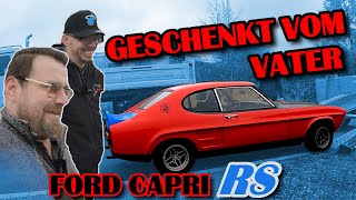 Vom Vater geschenkt bekommen  FORD Capri RS  Vorstellung eines seltenen Autos [upl. by Leibrag911]