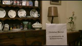 Christian Berner La philosophie de Schleiermacher [upl. by Haughay]