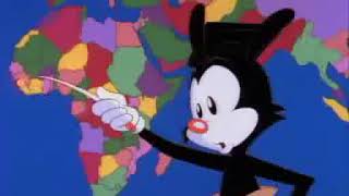 Animaniacs Los países del mundo por Yakko Warner [upl. by Suoiradal551]