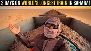 Almost DIED on the Worlds Worst Train in Sahara Desert 🇲🇷 [upl. by Alejandrina]