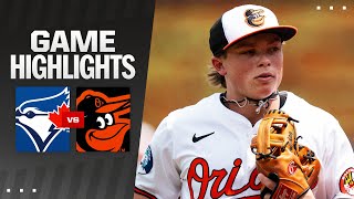 Blue Jays vs Orioles Game Highlights 73124  MLB Highlights [upl. by Aeki508]