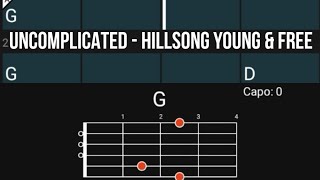 Uncomplicated  Hillsong Young amp Free  Chords [upl. by Yvette]