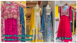 Top Fashion Designers l Inspired l Gowns Lehengas Dresses  Heart of the City l MG Road Readytowear [upl. by Nyral]