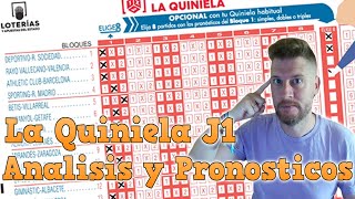 QUINIELA JORNADA 1 💰 ANALISIS y PRONOSTICOS  LA LIGA EA SPORTS 2425 [upl. by Miett]