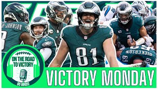 Eagles VICTORY MONDAY Wk 14 Win vs Panthers  PFF Grades Snap Count ConferenceDivision Standings [upl. by Adnalue68]