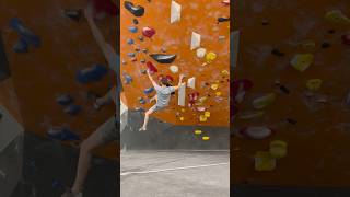 V4 Overhang at Movement The Hill bouldering climbing shorts climbingnation rockclimbing [upl. by Erret756]