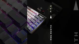 The ASUS ROG AZOTH Mechanical Keyboard Is Awesome [upl. by Joli663]