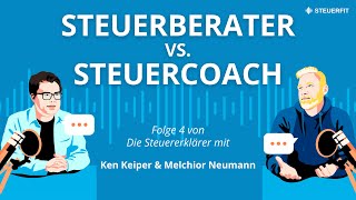 Steuercoach vs Steuerberater Wer kann was  Steuerfrei Podcast [upl. by Adym]