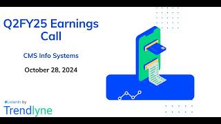 CMS Info Systems Earnings Call for Q2FY25 [upl. by Rani]