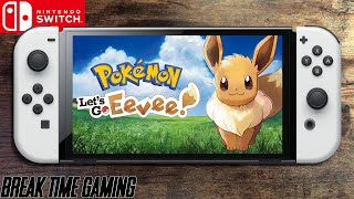 Pokemon Lets Go Eevee  Nintendo Switch OLED Gameplay [upl. by Ariad]