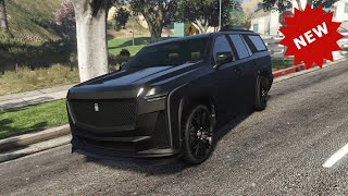 GTA 5 Online  DLC Vehicle Customization  Albany Cavalcade XL Cadillac Escalade V [upl. by Dammahom]