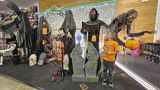 Halloween Animatronics and Decorations at Zurchers [upl. by Airyt647]