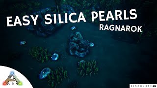 Easy Silica Pearls Ragnarok  ARK Survival Evolved [upl. by Renae988]