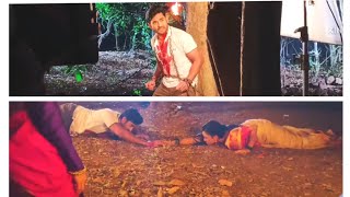 Jaydeep Gauri Death Scene Sukh Mhanje Nakki Kay Asta Behind The Scene [upl. by Anyel908]