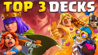 TOP 3 BEST DECKS AFTER THE UPDATE 🏆 [upl. by Atinahs917]