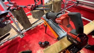 Milwaukee M18 FUEL NEXT GEN ONE KEY SAWZALL M18ONEFSZ0X  Screwfix Live Event 2024 Demonstration [upl. by Adnoma]