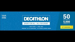 Your Sports Store Decathlon Sports India [upl. by Hennahane638]