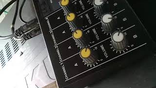 Test on a mini mixer ammoon AM228 [upl. by Tooley]