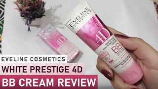 Eveline White Prestige 4d BB Cream Review  Eveline Cosmetics BB Cream  Door Been [upl. by Assyral154]