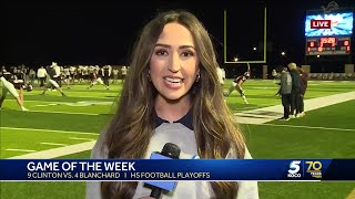 Check out high school football as playoffs get underway across Oklahoma [upl. by Marquez668]