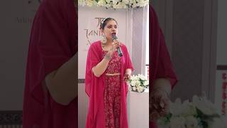 Anchor Priyanka Happan  Hosting Karwa Chauth special ‘Navraani’ collection by Tanishq jewels [upl. by Carolynne]