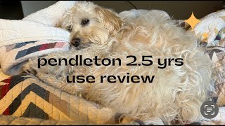 Pendleton blanket review 25 yrs of use [upl. by Eseerehc858]