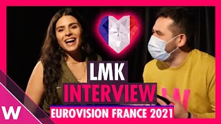 LMK quotMagiquequot Interview  Eurovision France 2021 C’est vous qui décidez [upl. by Keelin]