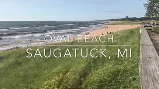 Oval Beach Saugatuck  One of the Best Beaches in Michigan [upl. by Ivor]