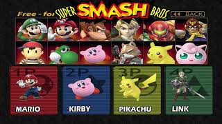 Character Select Theme  Super Smash Bros  Nintendo 64 [upl. by Laerol]