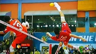 Sepak Takraw ISTAF Super Series 201314 Mens Final MALAYSIA  THAILAND Full Match [upl. by Isahella]