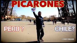 ¿PERUANO O CHILENO PICARONES EN PARIS  COMIDA PERUANA [upl. by Ardnasirhc]