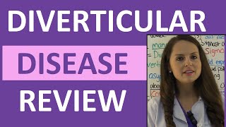 Diverticulitis  Diverticular Disease Nursing  Diverticulosis Symptoms Diet Treatment NCLEX [upl. by Llerrit340]