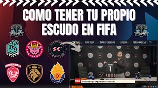 Como tener tu propio escudo en Modo Carrera en FIFA 23 y FIFA 22 [upl. by Iormina]