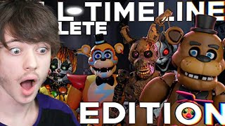 Oli reacts to the entire FNAF Lore [upl. by Wier]