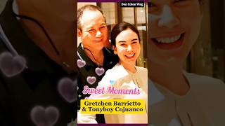 Gretchen Barrietto and Tonyboy Cojuanco sweet Moments shortsviral pinoyshowbiz trending showbiz [upl. by Belva551]