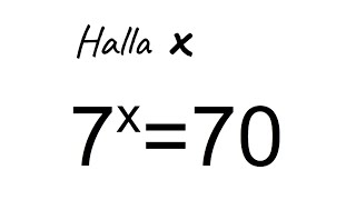 CÓMO RESOLVER ESTA ECUACIÓN EXPONENCIAL 2 Métodos Matemáticas Básicas [upl. by Schilling81]