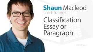 Classification Essay or Paragraph [upl. by Wylie]